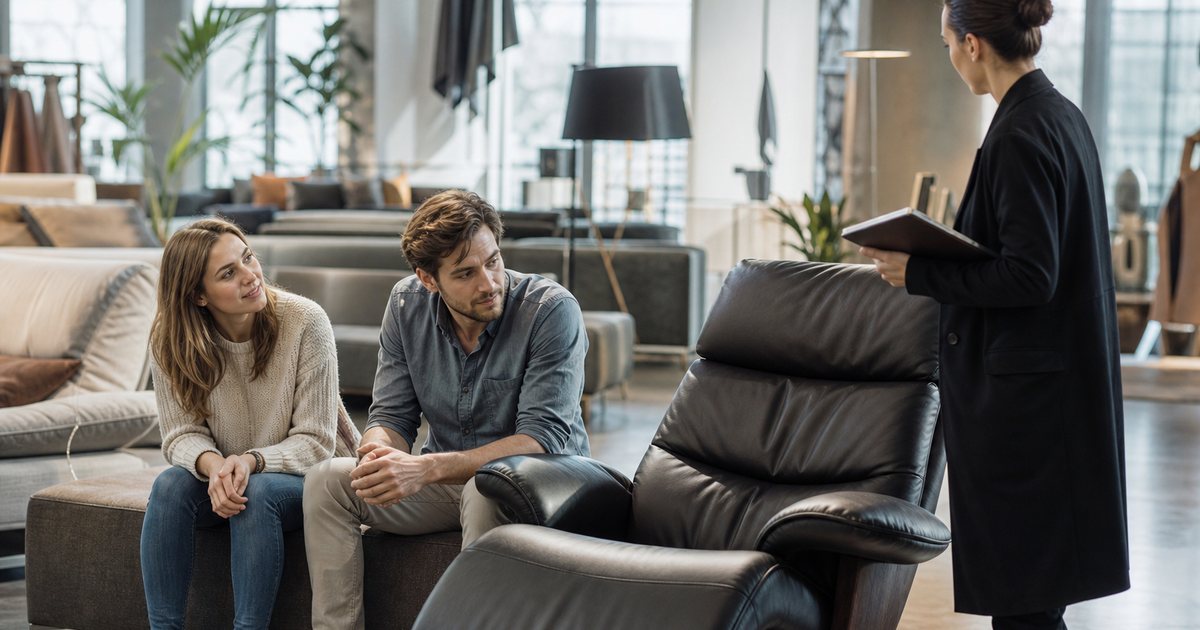 What is the best way to negotiate the price of a luxury massage chair at a dealer showroom?
