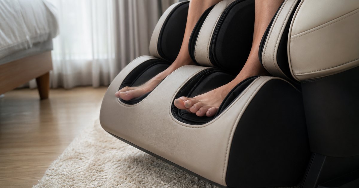 Why does the foot and calf massage matter so much in a full body chair?