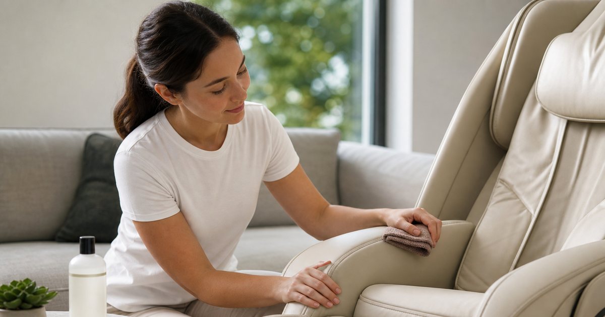 How do you maintain a luxury massage chair so it performs for a decade?