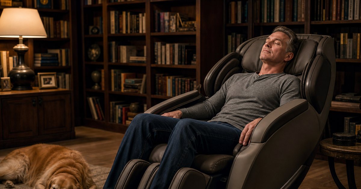 Why does a premium massage chair still make noise and how much is acceptable?