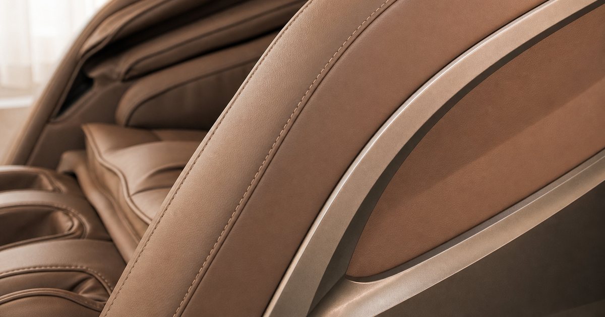 How do you judge the upholstery and frame quality of a massage chair?