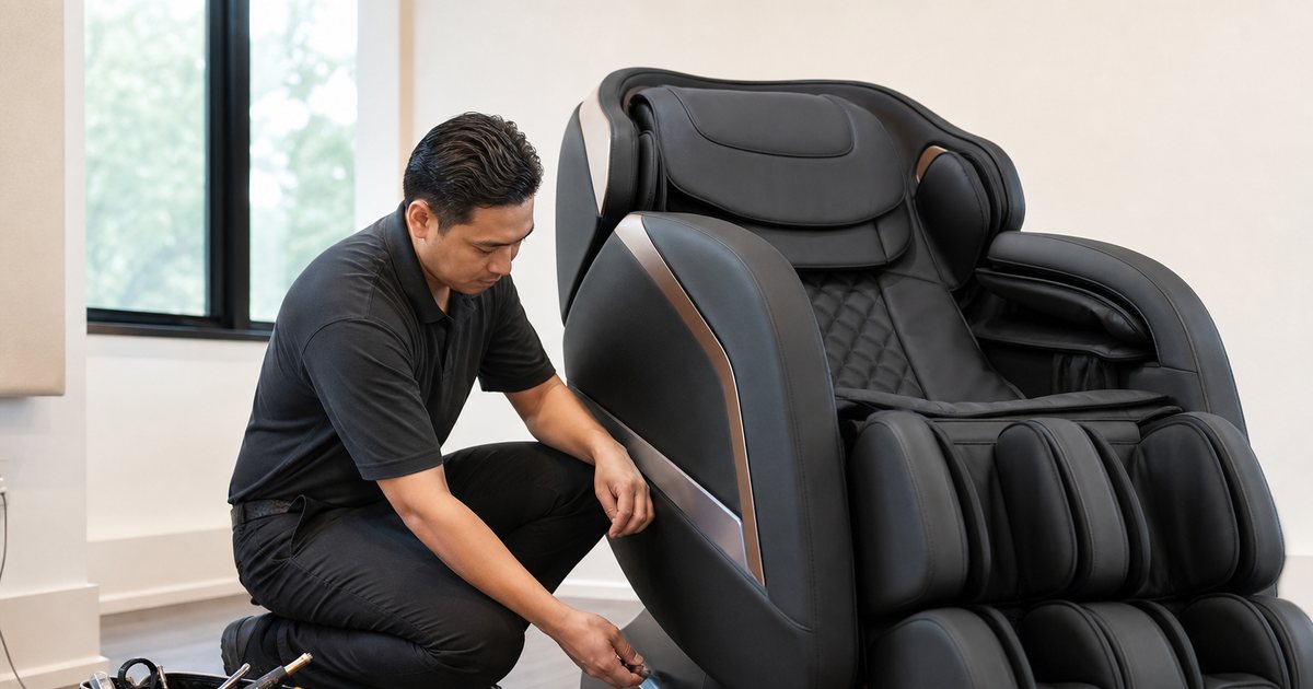 What kind of warranty and service should back a premium massage chair?